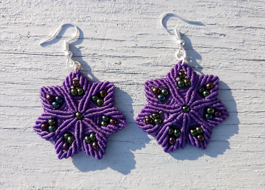 Power To The Flower Earrings 