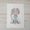 Kitten Rick Original Drawing