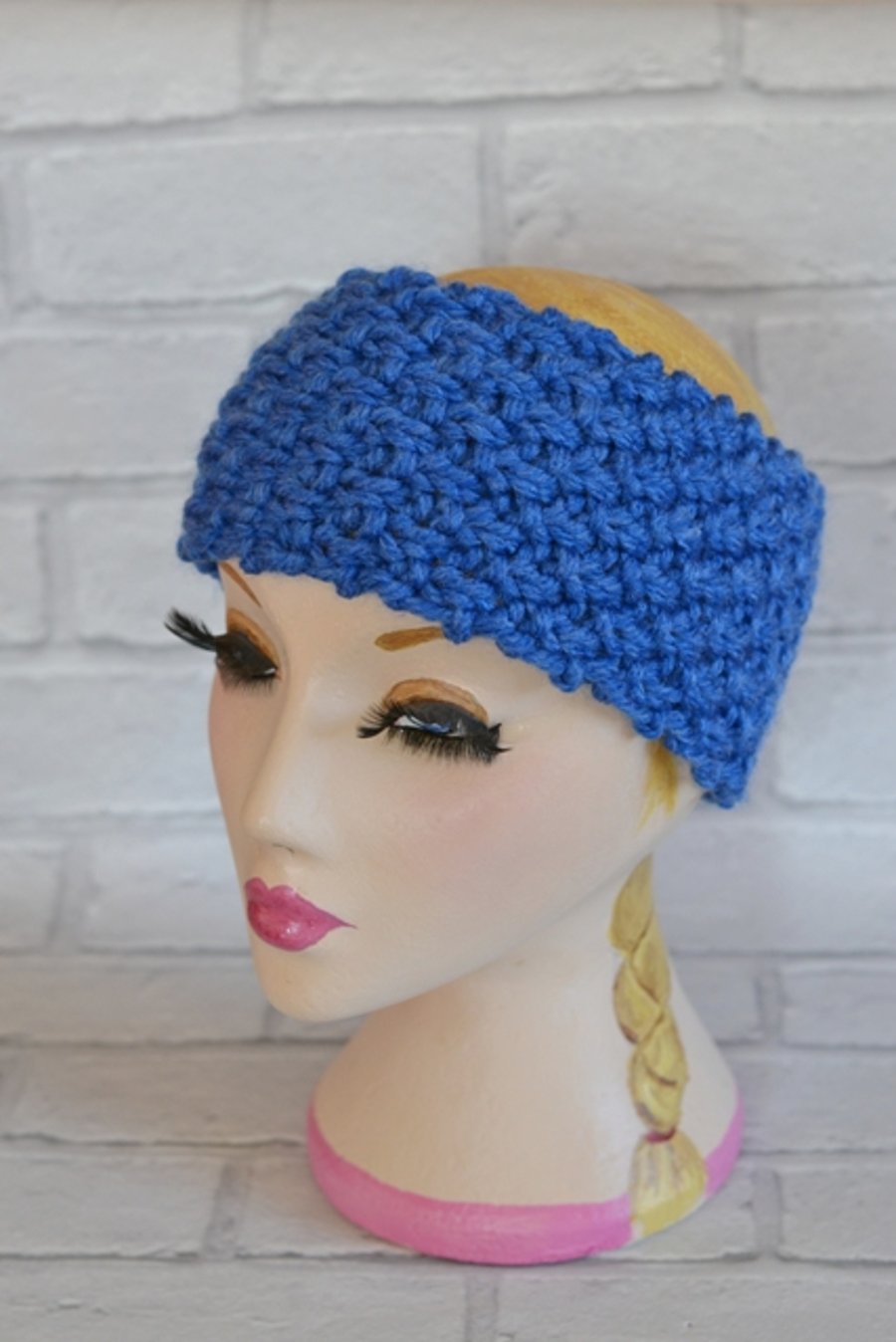  Knitted Headband Ear, Adult Warmer Chunky Knit Hairband