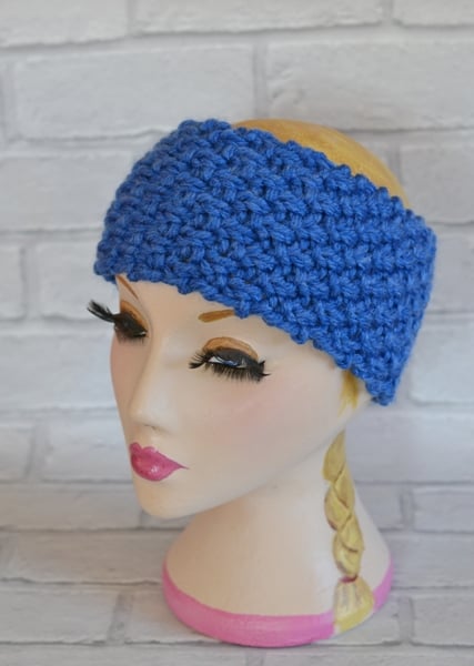  Knitted Headband Ear, Adult Warmer Chunky Knit Hairband