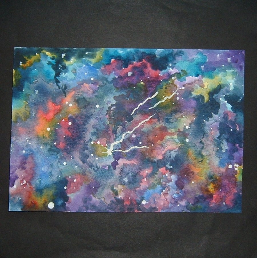Art painting SFA original paintings Fantasy Shooting stars 92