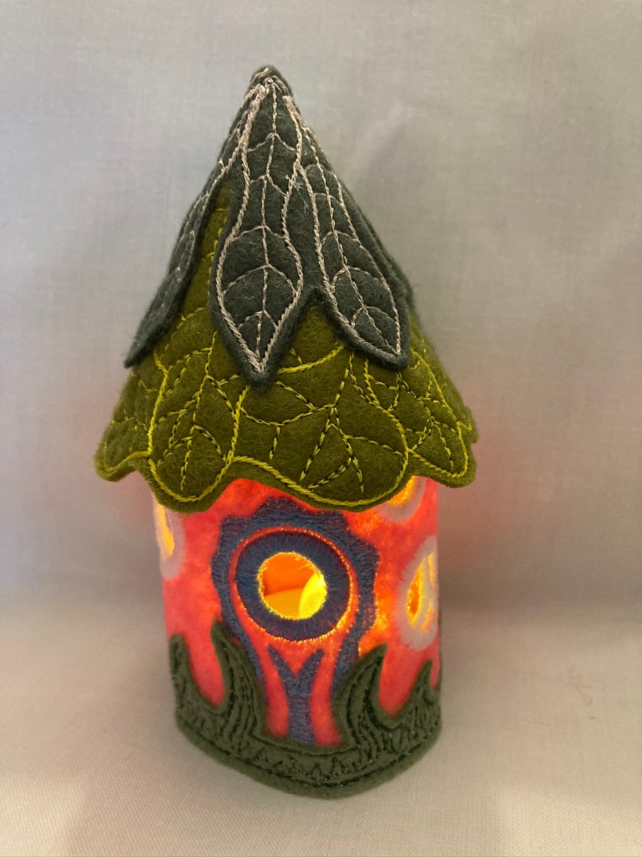 Little fairy tea light  house. 