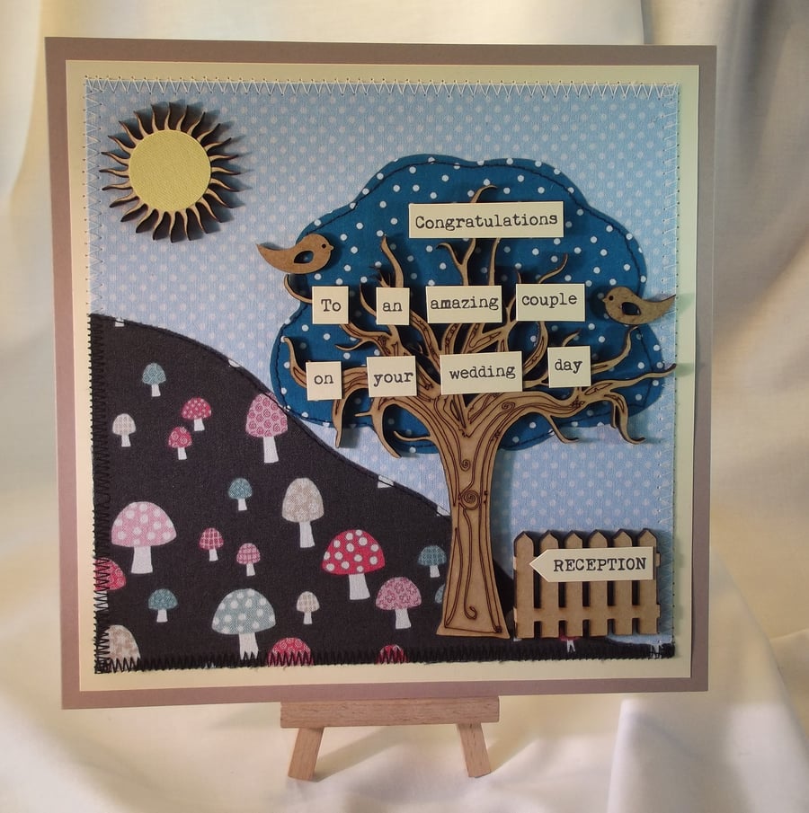 Amazing Couple Wedding card