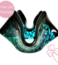 Handmade Blue Hues Fused Glass  Candle Holder - Image 3