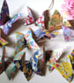Origami Butterfly Garland, Paper Bunting, Eclectic Bohemian Interiors