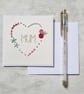  Mum Embroidered Card, Mother's Day Card, New Mum Card - Image 4