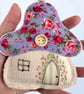 Fairy House Hanging Decoration - Fabric Mushroom - Image 4