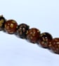Handmade brown and amber lamp work glass beads - Image 8