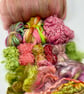 Scarf Kit: Peony Pink Luxury Textured Wool Felt Scarf Kit - Image 2
