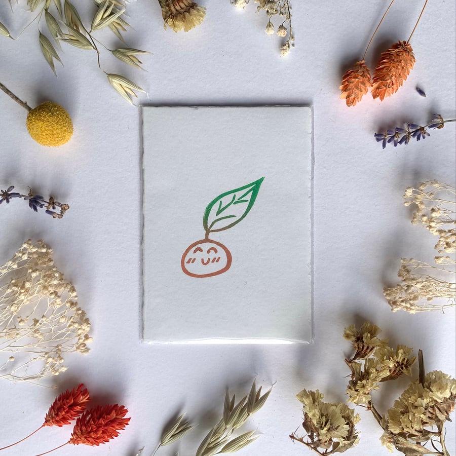 Mini Original Lino Print