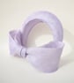 Lilac Fascinator Headband with Bow for Weddings, Ascot, Race Day, Occasions - Image 8