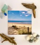 To the sea - printed greetings card - Image 1