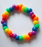 Rainbow Pride Beaded Bracelet