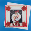 Art Deco Christmas card, Wife, Sister, Daughter, Mother