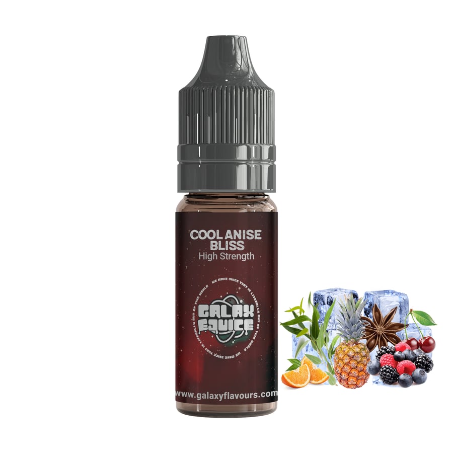 Cool Anise Bliss High Strength Professional Flavouring. Over 250 Flavours.