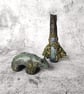 Dryad and Bear Statues, Forest Guardian Statues, Ancient Woodland Spirits - Image 9