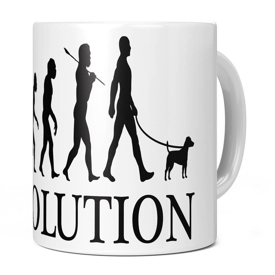 Fox Terrier Evolution 11oz Coffee Mug Cup - Perfect Birthday Gift for Him or Her