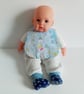 Bib, Newborn bib, patchwork bib, quilted bib, reversible bib, baby gift - Image 4