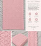 baby pink blanket 