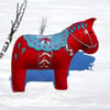 Scandi Christmas Decoration for a Horse Lover