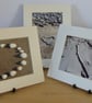 3 - 8" x 6" Mounted Photos - Beach Art