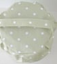 Air Fryer Cover Ninja 3.8L Dust Cover NOT PADDED Green Polka Dot Spots - Image 5