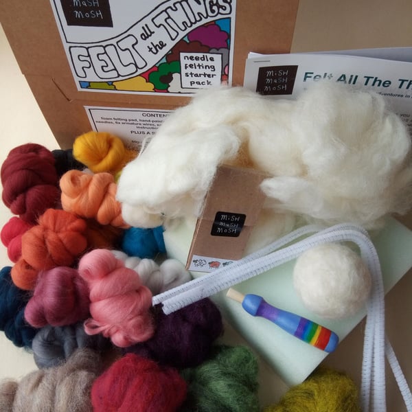 Felt All The Things - Super Duper Needle Felting Starter Pack