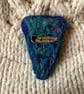 Triangle Merino Wool Brooch  - Image 2