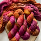 CLEARANCE: Hand Dyed Yarn, 4ply Merino Nylon 