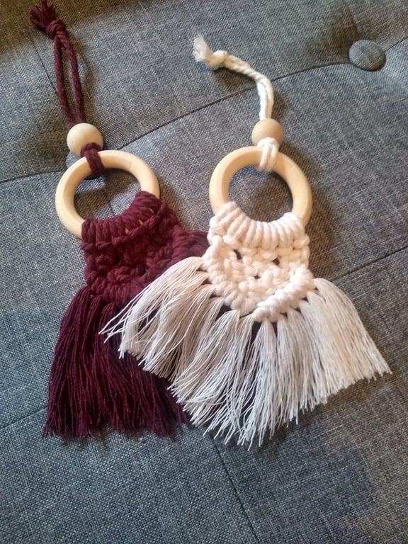 Macrame Christmas Tree Decoration 