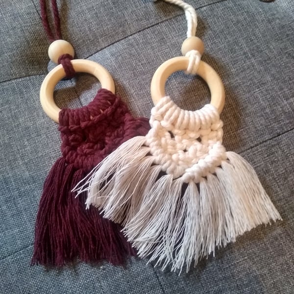 Macrame Christmas Tree Decoration 