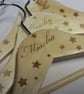 Adult Coat Hangers - Personalised - Engraved - Wedding - Logo - Gift