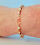 Glass Pearl, Agate, Crystal & Shell Bracelet, Bridesmaid, Birthday Gifts For Her - Image 4