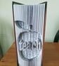 Teach Apple CUT & FOLD Book folding Pattern - EMAILED PDF PATTERN - Image 4