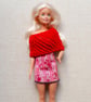 KNITTING PATTERN PDF Pretty Ponchos for Doll - Image 2