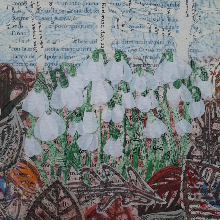 Perfectly Imperfect Snowdrops Sample Print