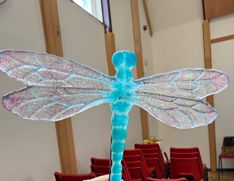 Fused glass Dragonflies