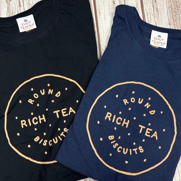 Women's Rich Tea Biscuit T-Shirt. Organic cotton tee! Ladies's top
