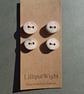 Set of Four Beachcombed Buttons - Image 4