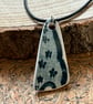Handmade Pendant or Decoration, Eco Friendly Gift, Unique, Mudlark Ceramic. - Image 2