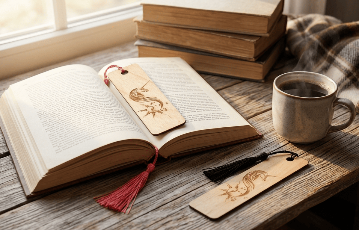Unicorn Bookmark - Bookmark With Tassel