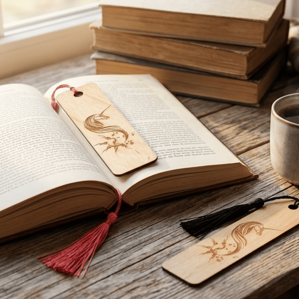 Unicorn Bookmark - Bookmark With Tassel