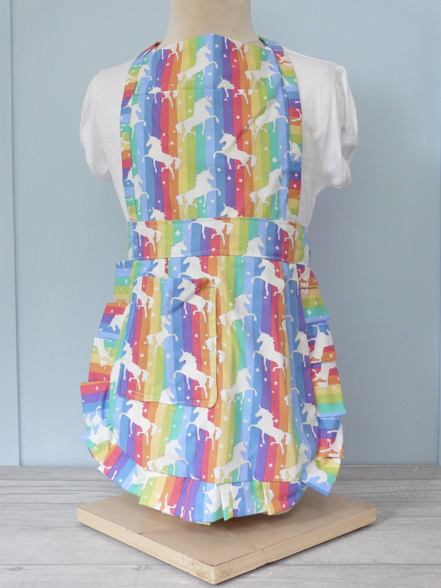 Kids Apron, Unicorn Kids Apron