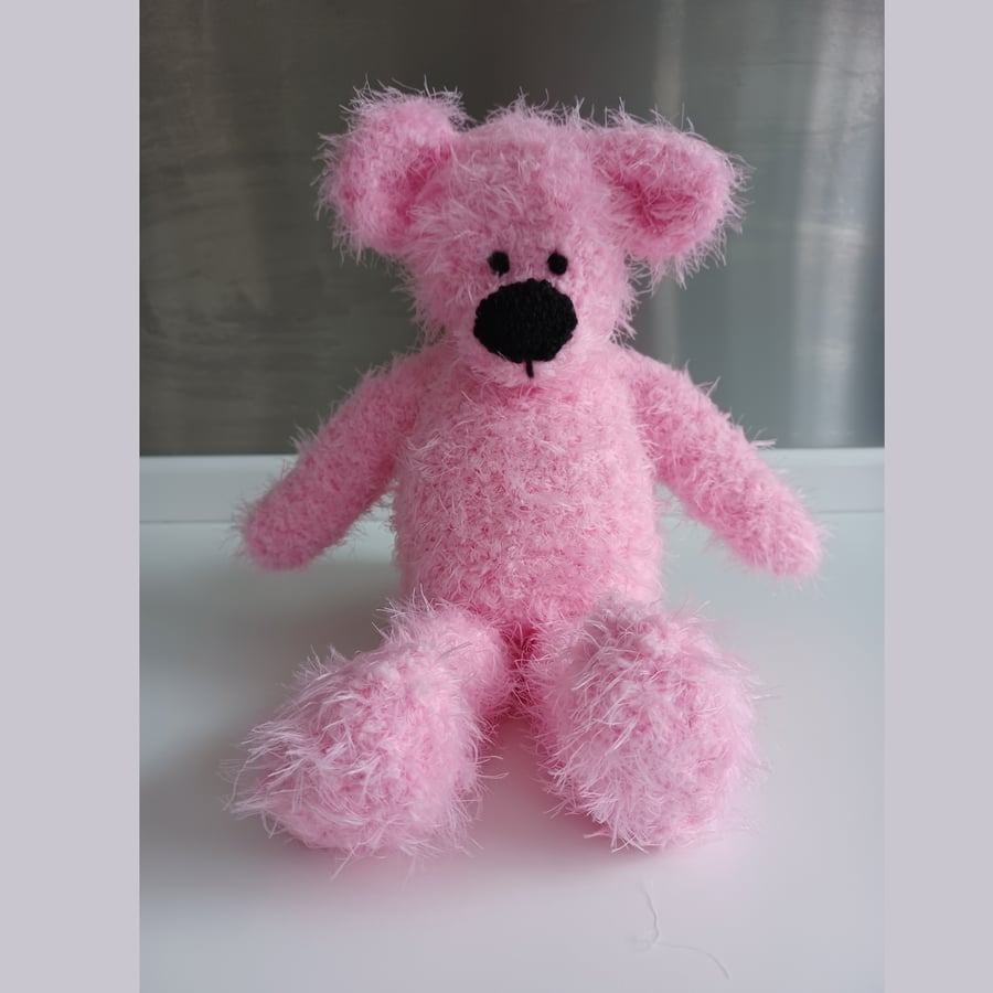 Soft Bodied Pink Teddy Bear
