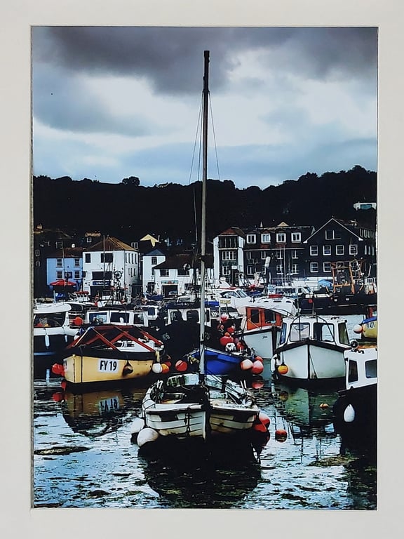 Perfectly Imperfect – Mevagissey Harbour 12x8 Wall Art Print, Coastal Cornwall