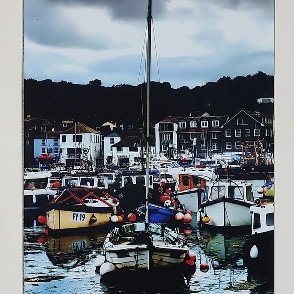 Perfectly Imperfect – Mevagissey Harbour 12x8 Wall Art Print, Coastal Cornwall
