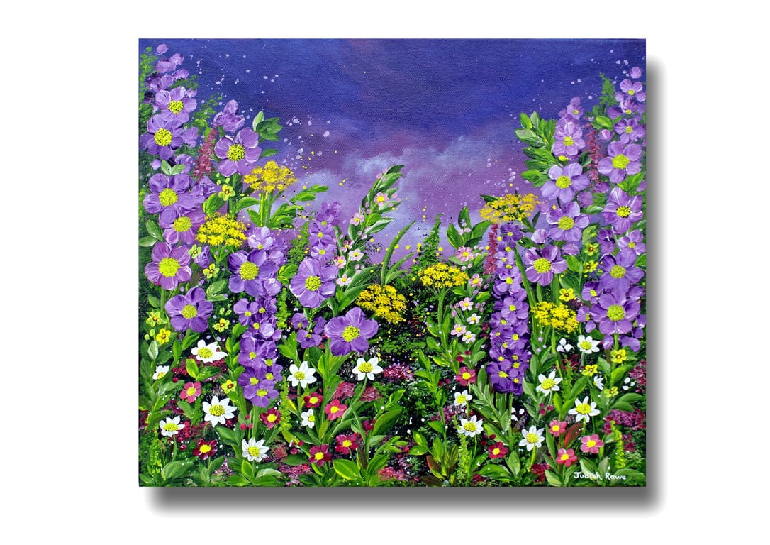 Original Painting - "Meadow Glory" 18x16"