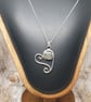 Sterling Silver 925 Unique Heart Pendant With Labradorite - Image 7