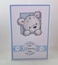 Cute bear birthday card