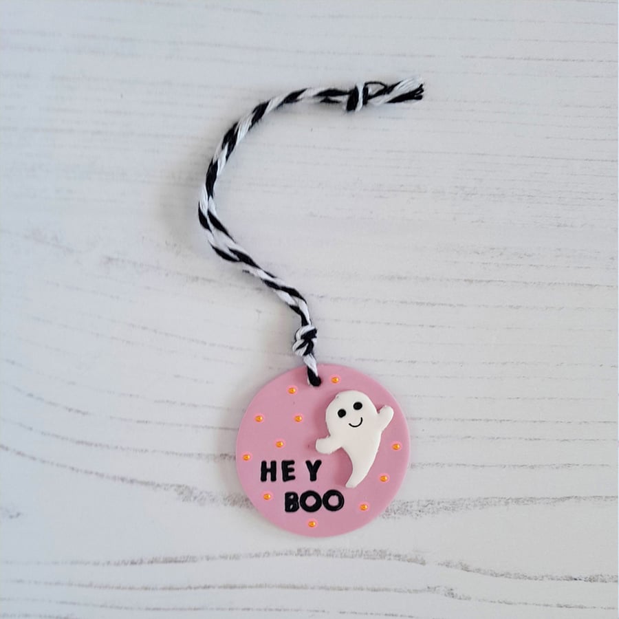 Halloween HEY BOO Hanging decoration